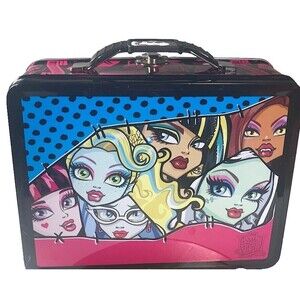 2011 MONSTER HIGH 6x 7¾" Metal  Lunchbox -EUC